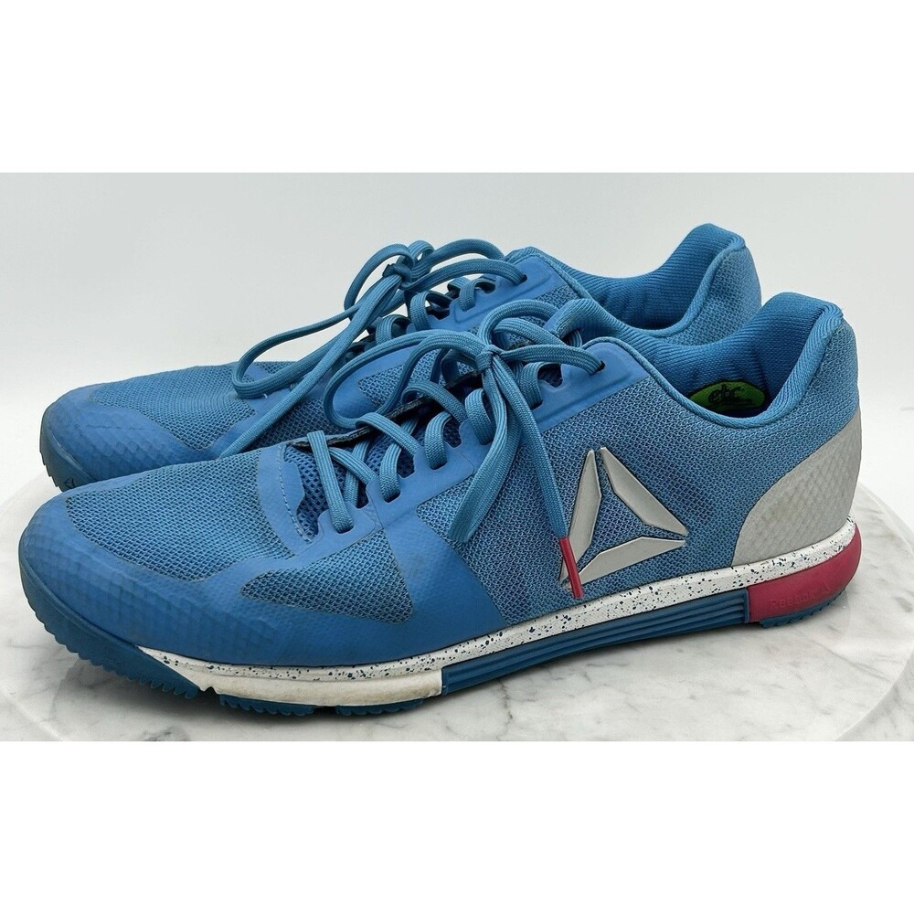 Reebok Mens Speed TR CN8407 Blue Running Shoes Sneakers Size 9